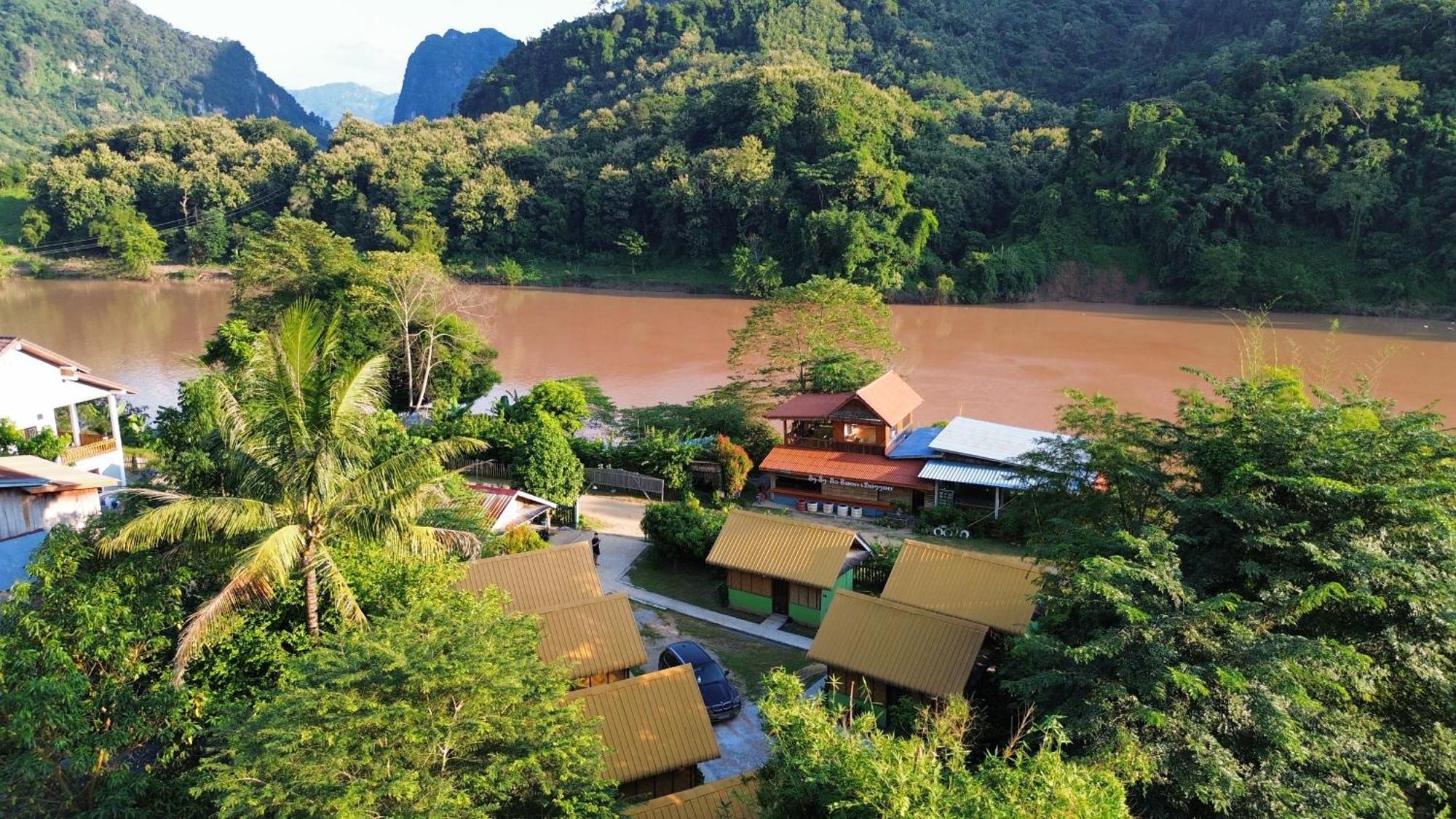 Nong Khiaw Ing Ing Mountain View Bed and Breakfast Buitenkant foto